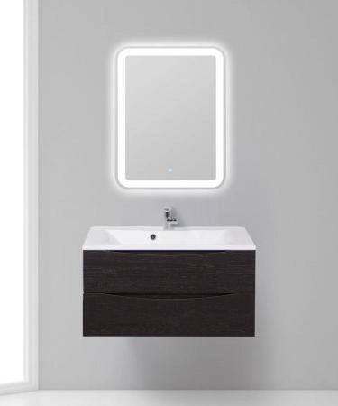 Тумба под раковину Belbagno MARINO Rovere Bianco подвесная 900x450x500 MARINO-900-2C-SO-WO-P