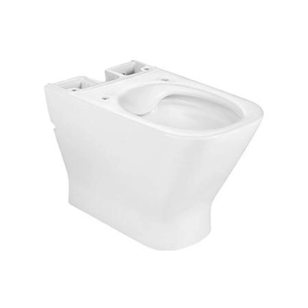 Roca The Gap Square Унитаз моноблок 36x60см, безободковый, универсальный выпуск, цвет: белый
