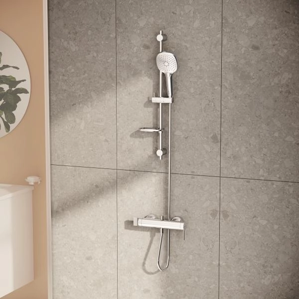 Смеситель VitrA Origin  A42619 настенный однорычажный хром латунь