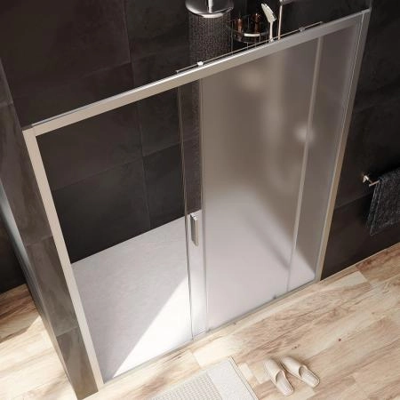 Дверь душевая в нишу AM.PM Gem W90G-150-1-195MM прозрачное, матовое; профиль хром матовый