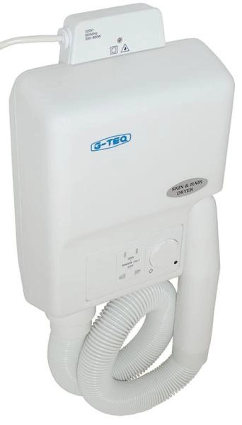 Фен настенный со шлангом G-teq 8721 11.03 белый