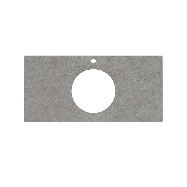 Столешница Kerama Marazzi PLAZA ПЛАЗА PL5.DL500920R\100 Столешница из керамогранита Фондамента 100, серая