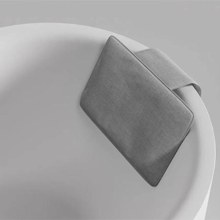 Salini Подушка для ванны 49.5x35.5x7cм , цвет: Grey