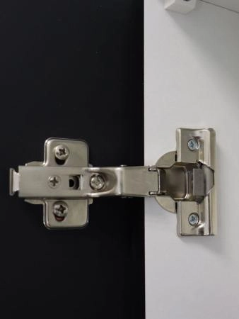 Зеркало-шкаф Континент Eltoro black LED 360х1560