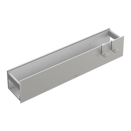 Полка Boheme настенная 60см Nickel brushed + 2 крючка 10966-NB