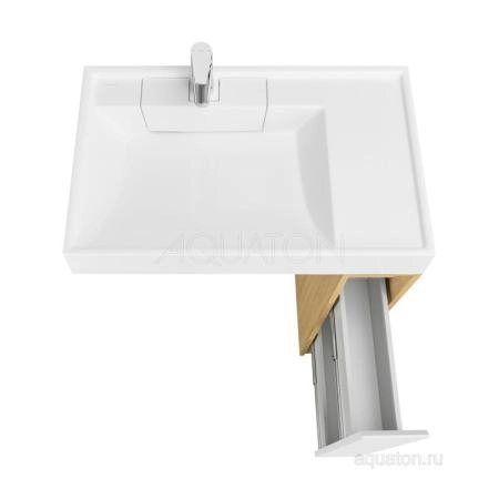 Тумба под раковину AQUATON Лондри 20 Дуб Сантана без фасада 1A267101LH0C0