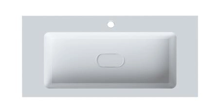 Раковина Uperwood Modul 100 см, прямоугольная