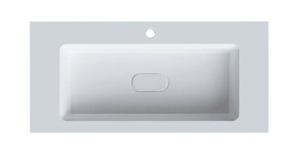 Раковина Uperwood Modul 100 см, прямоугольная