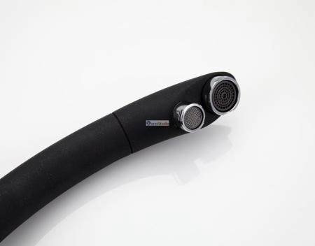 Смеситель для кухни Frap F4399-7 с краном для фильтр/воды черный