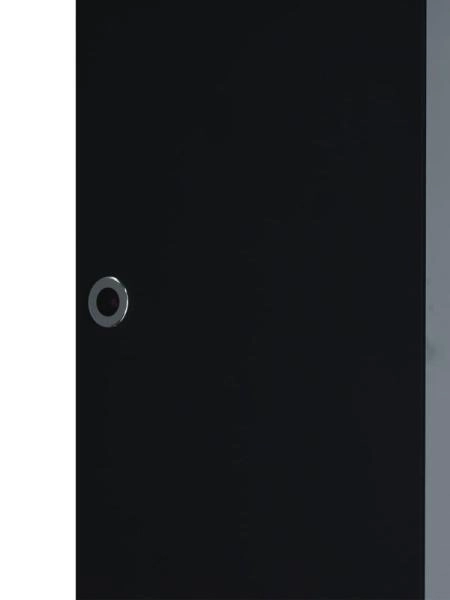 Зеркало-шкаф Континент Elmage black LED 450х800