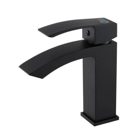Смеситель Gid Victoria L120-BM-K для раковины Черный матовый