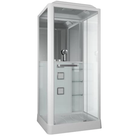 Душевая кабина GROSSMAN GR126 (90x100x225) гидромассажная с радио