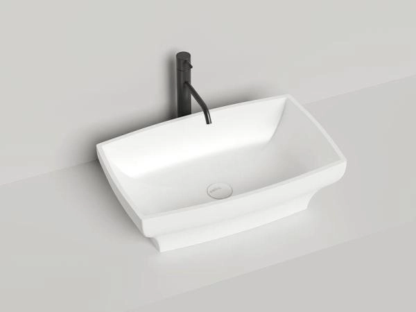 Раковина Salini GLORIA 04 S-Sense глянцевая 60x38 1102104G накладная