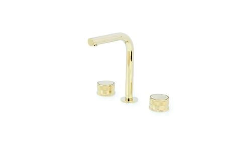 Смеситель на столешницу Boheme PRESTIGE на 3 отв. GOLD 152-G-PR