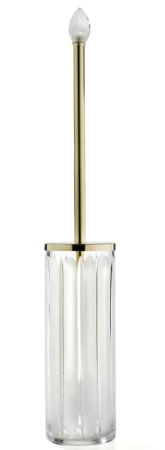 3SC Montblanc ёршик Ø110x660h мм, напольный, цвет прозрачный хрусталь, цвет золото матовое