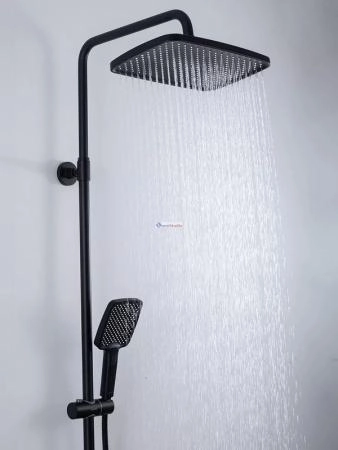 Душевая система Gappo G2418-26 с изливом черный матовый