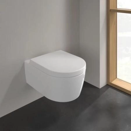 Унитаз подвесной Villeroy & Boch Avento Directflush (5656HR01) с микролифтом
