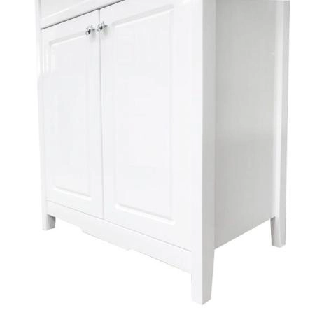 Тумба с раковиной Comforty Тбилиси-70 белый глянец