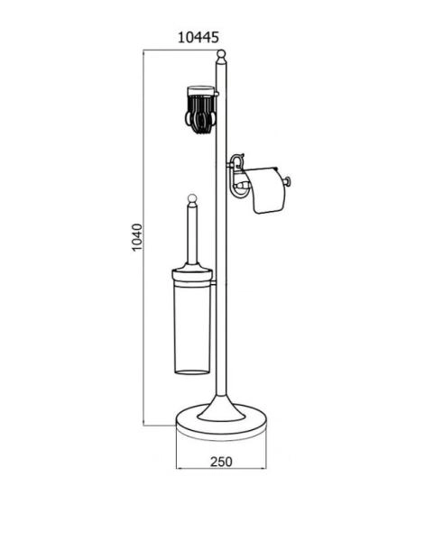 Стойка Boheme напольная BRILLANTE 10445