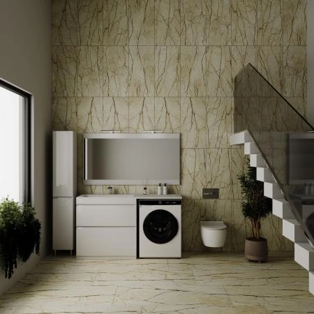 Зеркало Style Line Даллас 150, Люкс белое