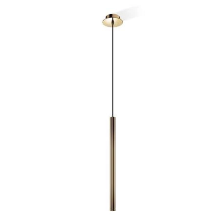 Decor Walther Pipe 1 D Светильник потолочный 3.5xh70-220см с диммером, светодиодный, 1x LED 6.5W, цвет: латунь полированная