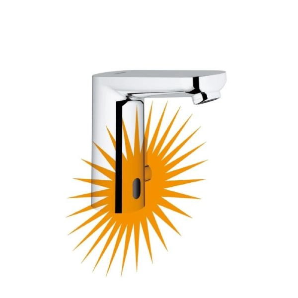 Смеситель Grohe Eurosmart Cosmopolitan E 36325001 И/К для раковины 1/2" со смешиванием и с регулируемым ограничителем температуры