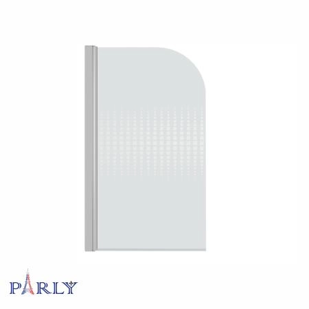 Шторка для ванной PARLY F04 распашная (75х130)
