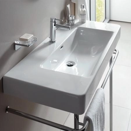 Laufen Pro S Раковина 105х46.5х9.5 см, 1 отв., подвесная/накладная, c переливом, цвет: белый