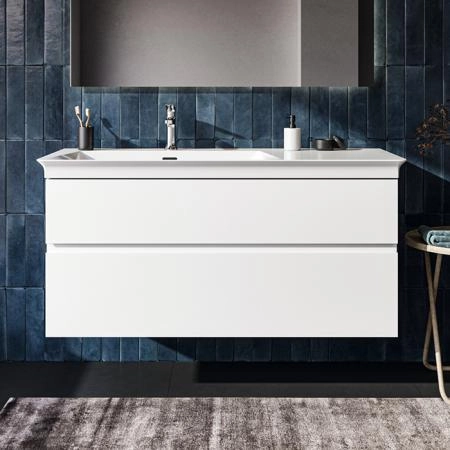 Ideal Standard Finesse Тумба с раковиной 120x50см, подвесная, SX, 2 ящика, 1 отв., цвет: белый матовый