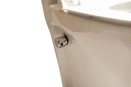 Унитаз напольный SantiLine SL-5012SM-BD моноблок, с встроенным смесителем и функцией биде сиденье микролифт