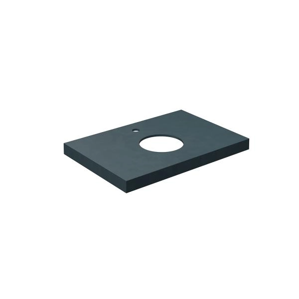 Столешница Kerama Marazzi CANALETTO КАНАЛЕТТО CN70.DD507320R Столешница из керамогранита Про Чементо 70x48, синяя тёмная матовая