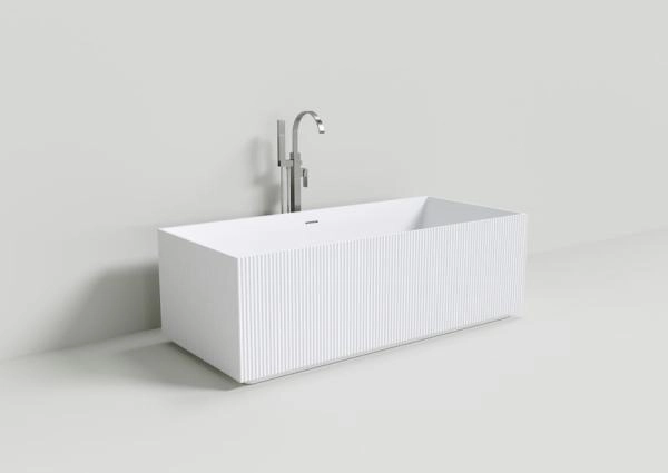 Ванна NT BAGNO NT222 LIETO 1700x750 искусственный камень белый матовый