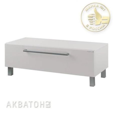 Акватон комод с ящиком Мадрид 100 белый