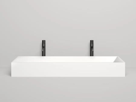 Раковина Salini SONATA S-Stone матовая 120x45 1401201M накладная