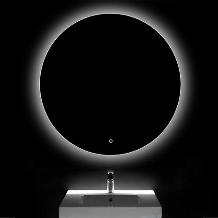 Roca Luna Зеркало круглое 100см, с LED-подсветкой по периметру, с сенсорным выключателем с диммером