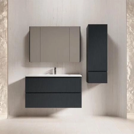 Колонна Style Line "Марокко" 36, ЛС-00002524 подвесная  универсальная, 1ящ, ПЛЮС, ЭМАЛЬ, графит