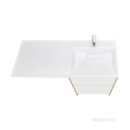 Тумба под раковину AQUATON Лондри 60 Дуб Сантана без фасада 1A266901LH0C0