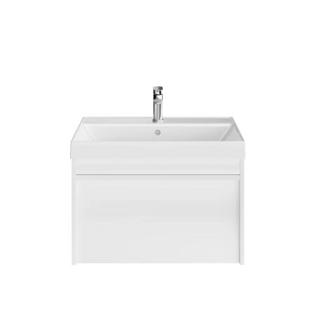 Тумба Kerama Marazzi MODULA МОДУЛА MO.70.1+1\WHT подвесная 70 с ящиком 1+1, белая глянцевая