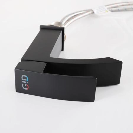 Смеситель Gid Victoria L120-BM-K для раковины Черный матовый