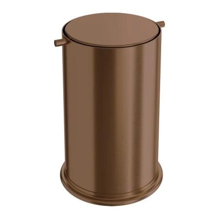 Ведро Boheme для мусора с вращающейся крышкой Brushed Bronze 10916-BRB