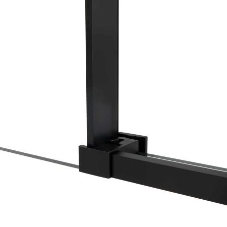 Душевая дверь Vincea Slim Soft VDS-1SS110CLB, 1100, черный, стекло прозрачное