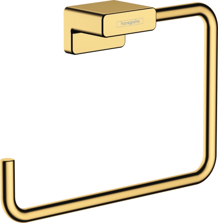 Hansgrohe AddStoris 41754990 Кольцевой держатель полотенец, полированное золото