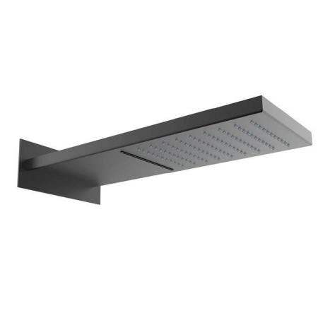 Верхний душ Bossini Manhattan I00570.073 2 режима, цвет черный матовый