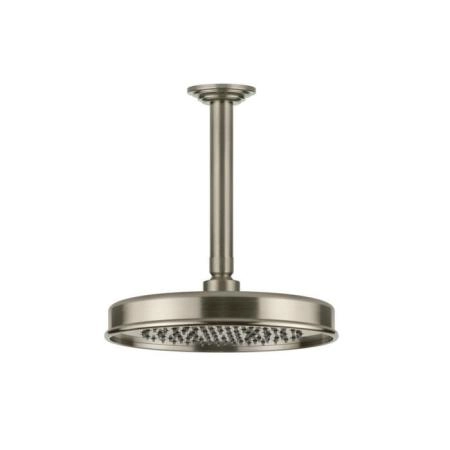 Gessi Venti20 Верхний душ Ø20см., с потолочным держателем 28.8см., цвет: Finox Brushed Nickel