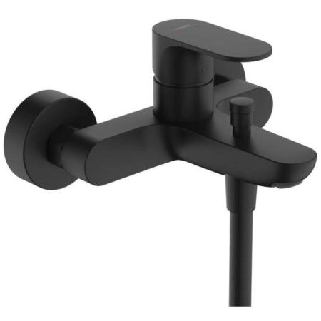 Смеситель Hansgrohe 72440670 Rebris S для ванны черный матовый