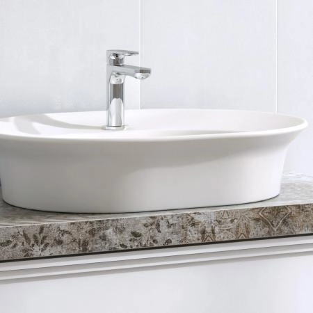 Смеситель для раковины Kerama Marazzi OLE ОЛЕ 69412KM.21.018 однорычажный без донного клапана 3/8, хром глянец
