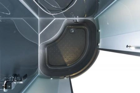 Душевая кабина Esbano 90x90 полукруг матовое стекло ESKG90CRB