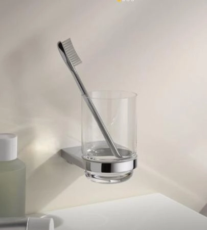 Держатель стакана KEUCO MOLL 12750019000 хрусталь