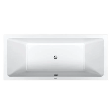 Duravit D.1 Ванна 180х80см., прямоугольная, встроенная, с двумя наклонами спинки, акрил, цвет: белый