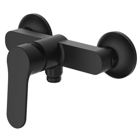 Смеситель для душа Azario ELVIS с ручным душем, черный (AZ-WWK338155PA)